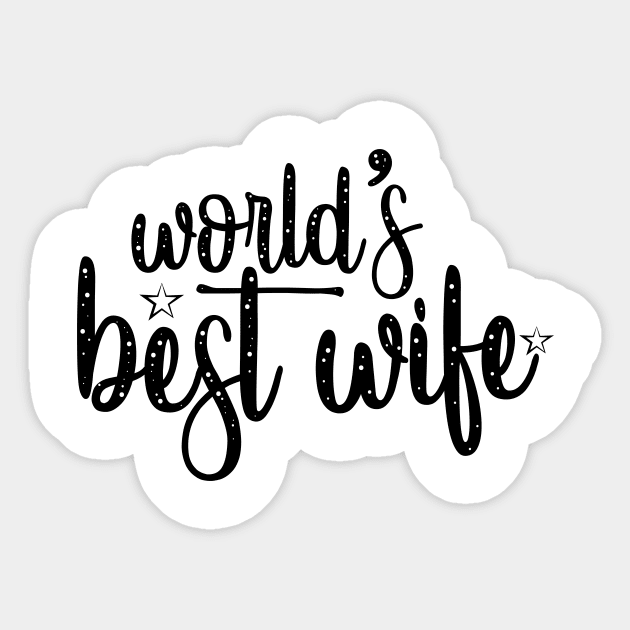 World's Best Wife Sticker by Marija154